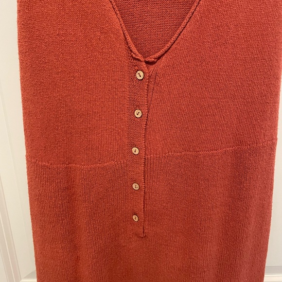 Free People Beach - rust dress - Picture 3 of 4